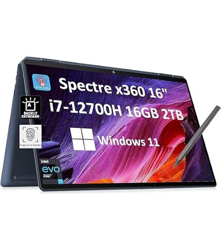 Hp Spectre x360 13-ae0xx, Core i7, 8th Generation, 16 GB RAM DDR4